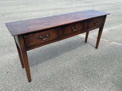 Chestnut Three Drawer Server