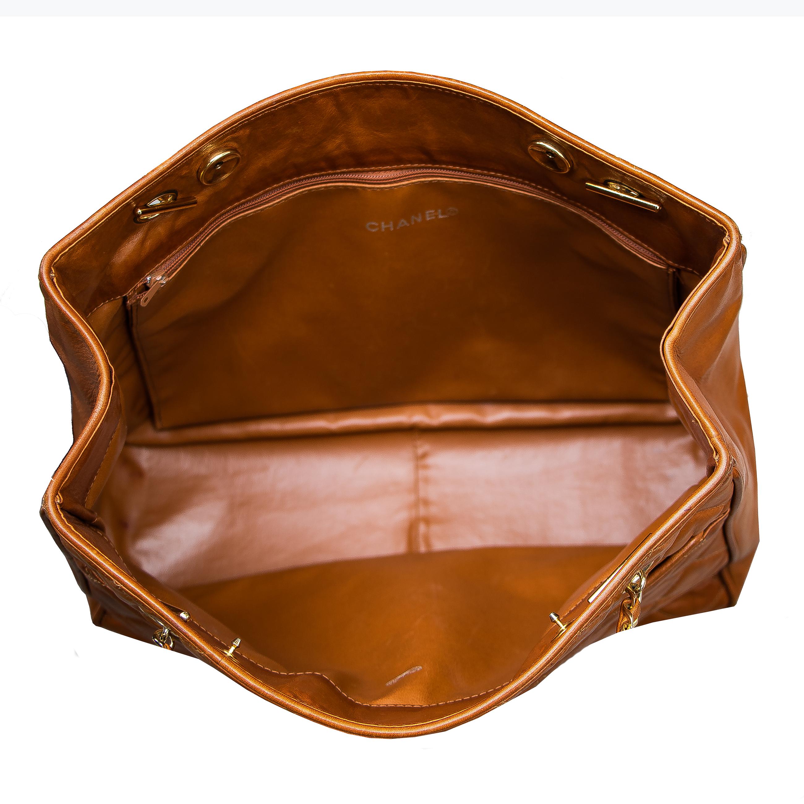 Brown Chestnut Vintage Chanel Handbag