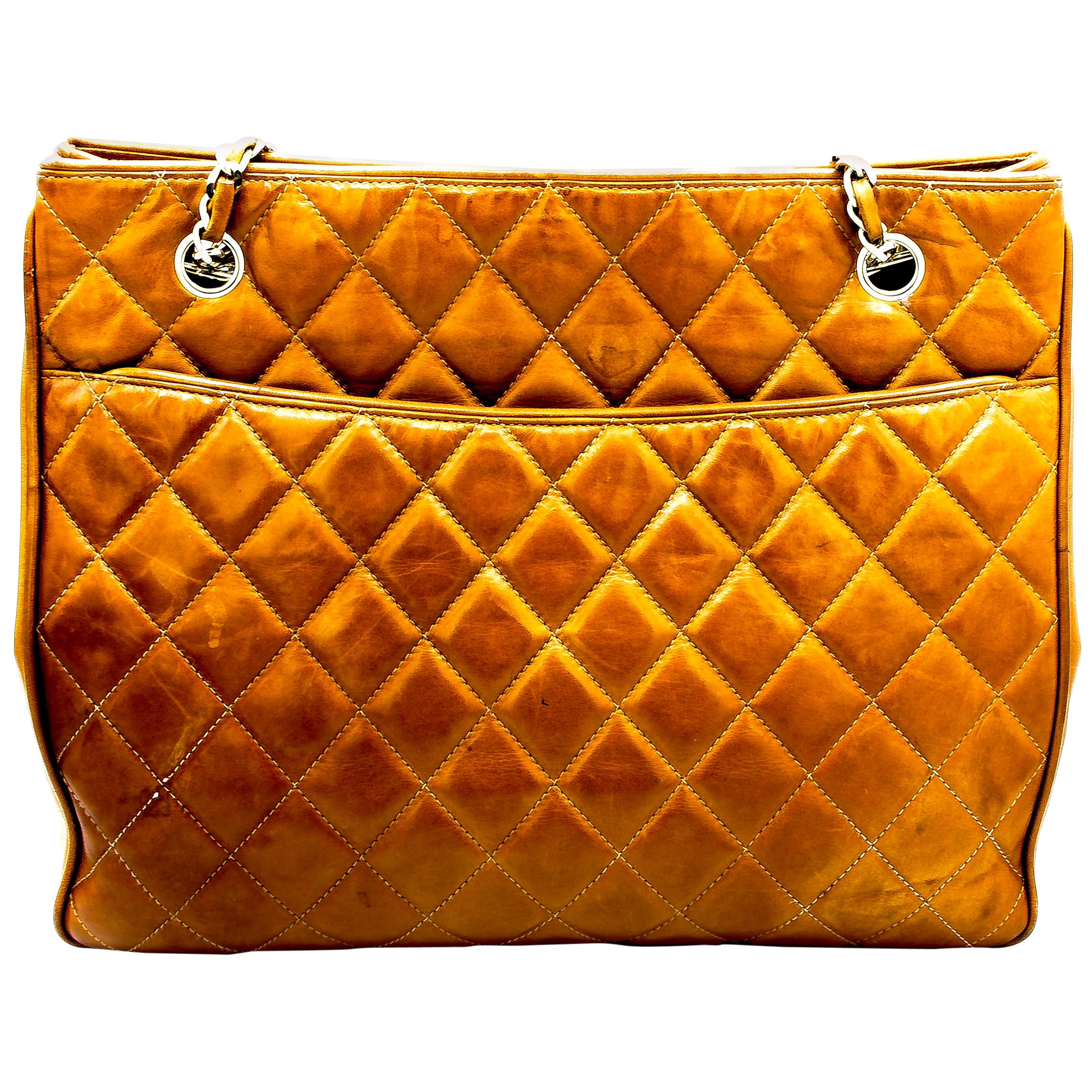 Chestnut Vintage Chanel Handbag