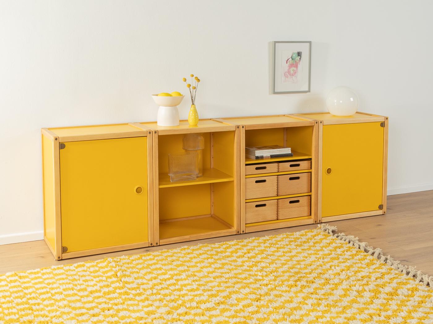 Four freestanding chests of drawers from the 
