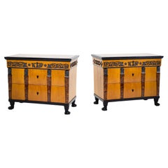 Chests of Drawers with Iron Fittings, Silesia, circa 1820