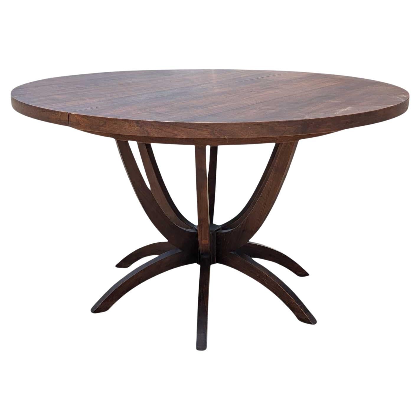 Chet Beardsley for Living Designs Mid-Century Modern Round Dining Table