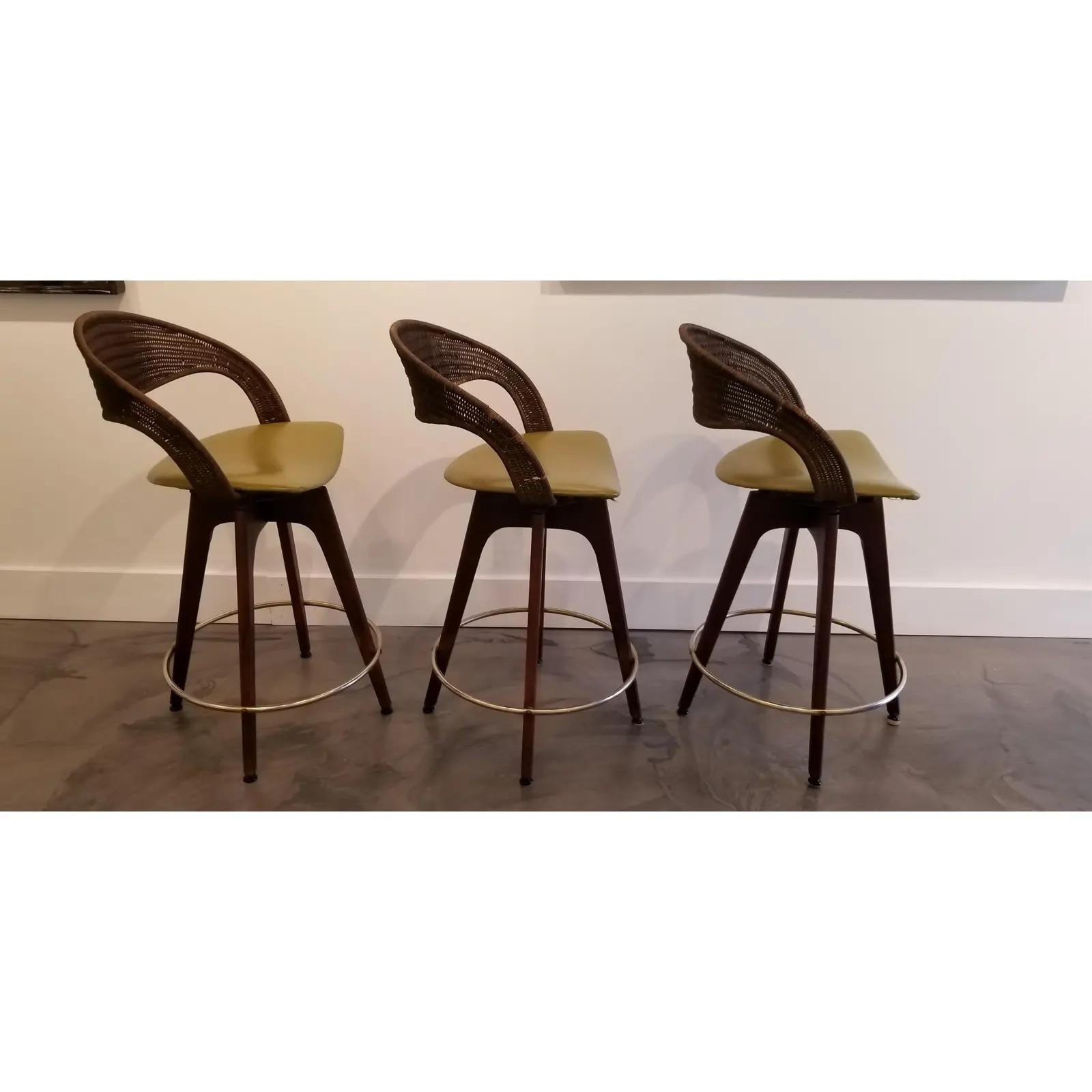 swivel counter stools set of 3