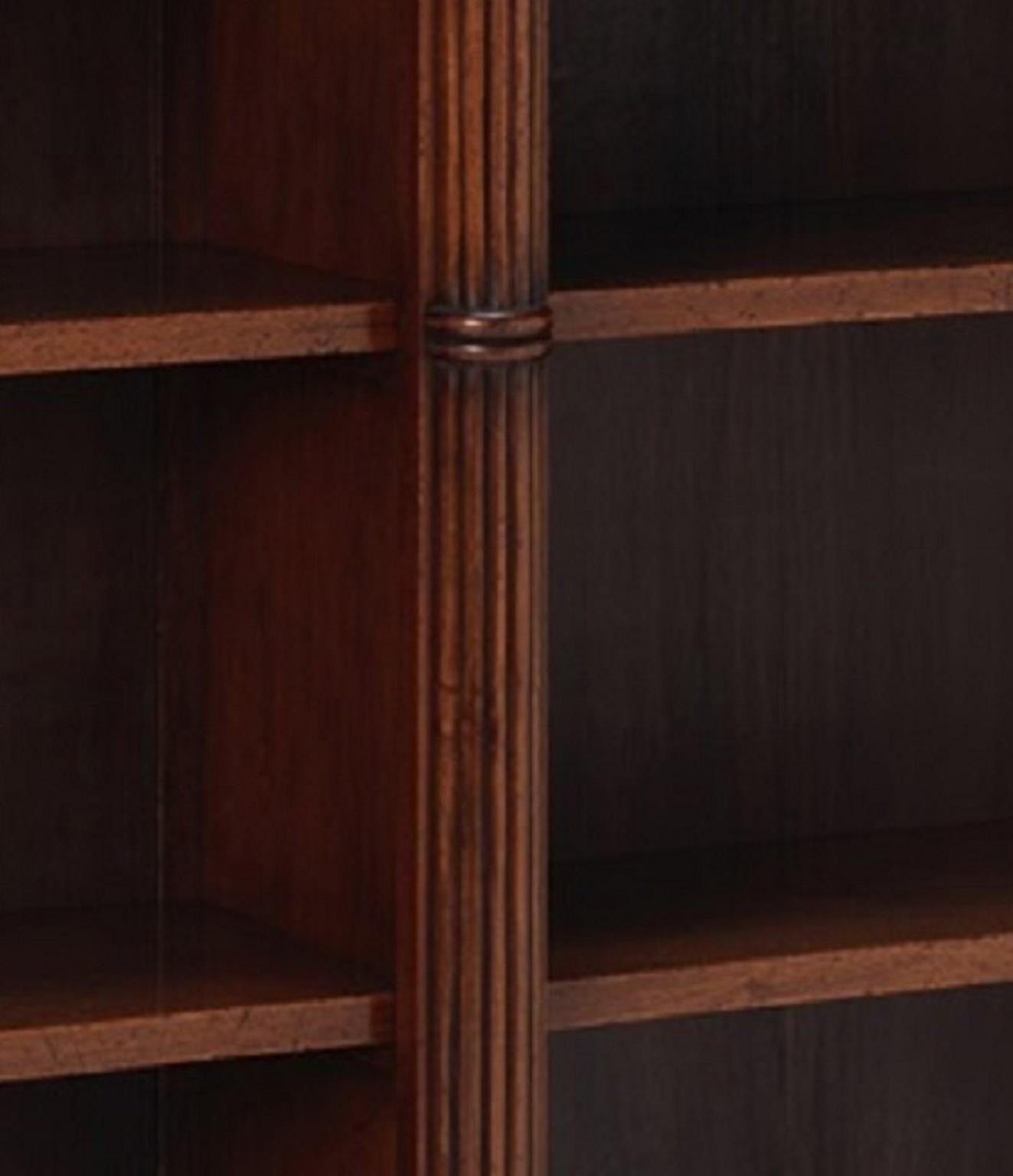 British Chettle Open Bookcase For Sale