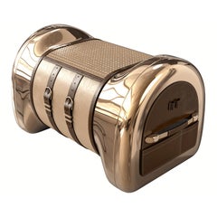 Chaise et banc "Cheval Cabré" en bronze, cuir tressé, fabriqué sur mesure, Istanbul