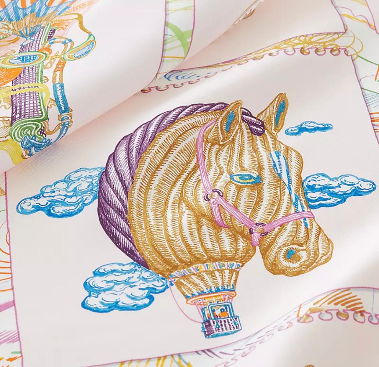 hermes chevaloscope scarf 90