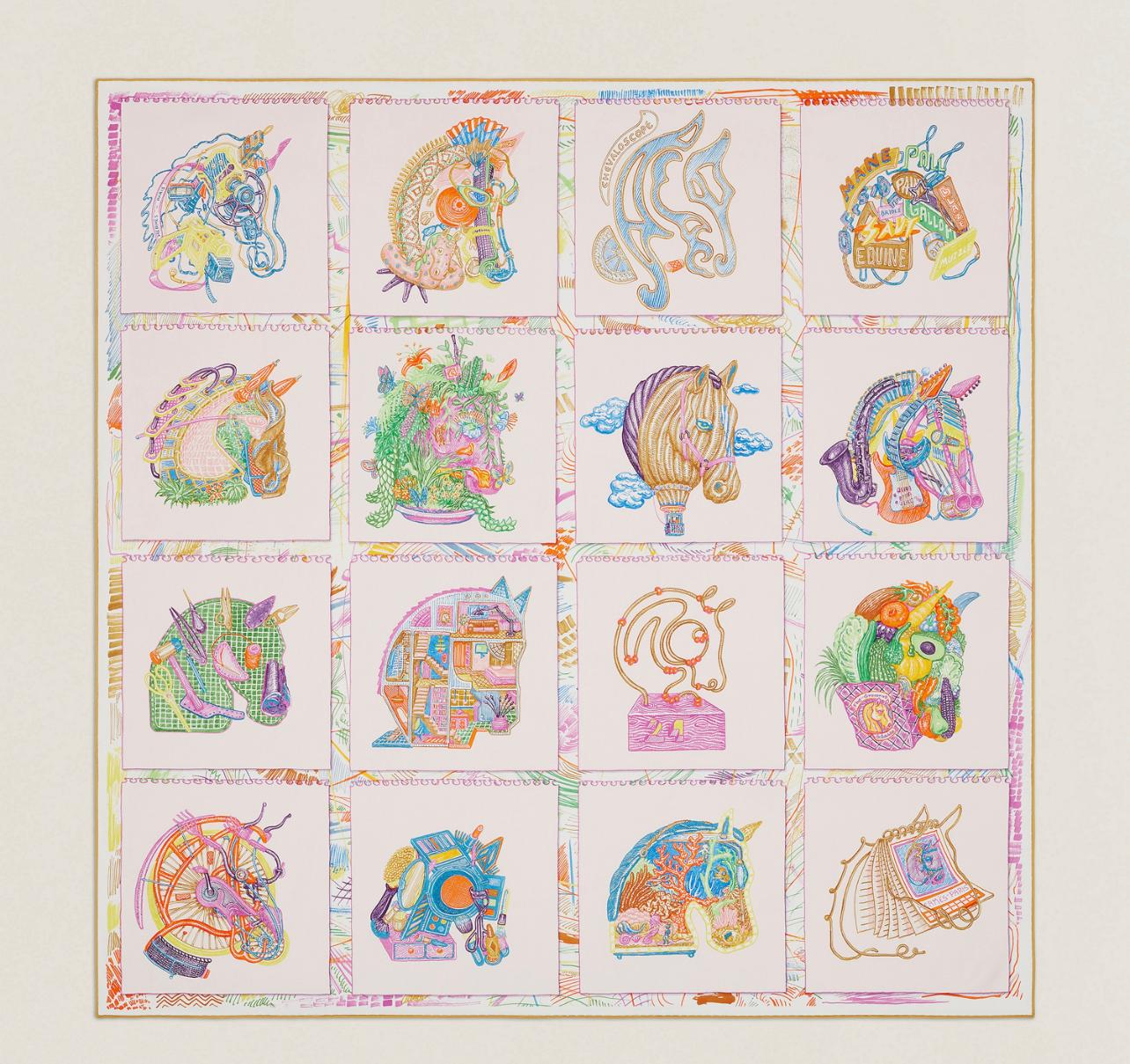 hermes neck scarf
