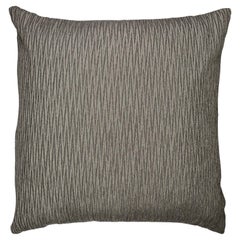 Chevron Baltic gray throw pillow in imported fabrics by Mar de Doce