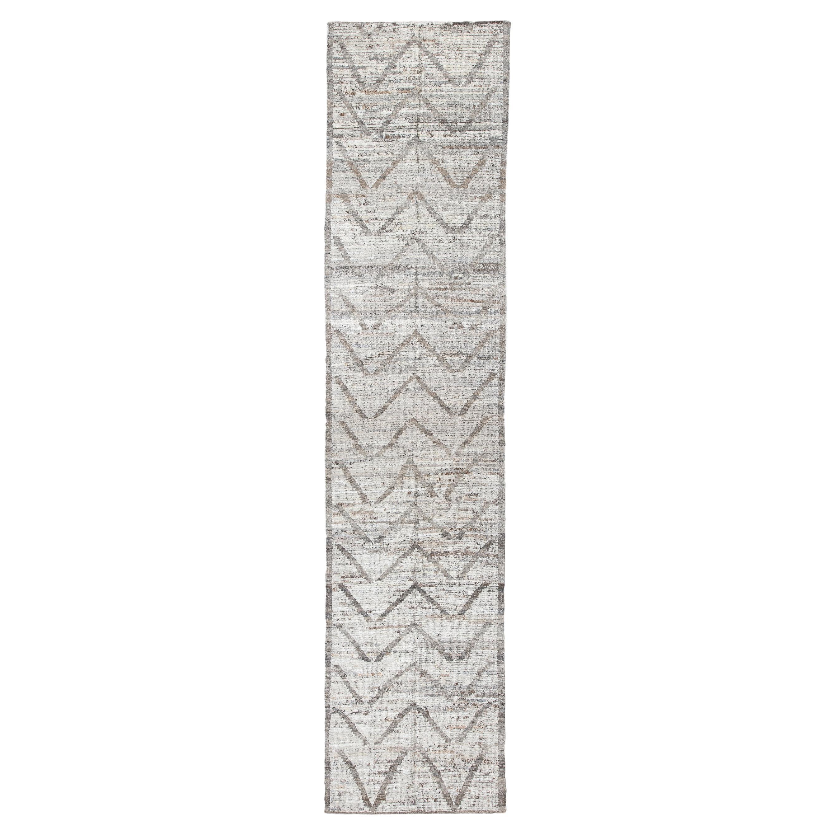 Chevron Tulu Winter Grey