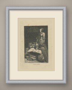 Chez Don Quichotte, Armor Still Life after Hippolyte Delanoy, circa 1880