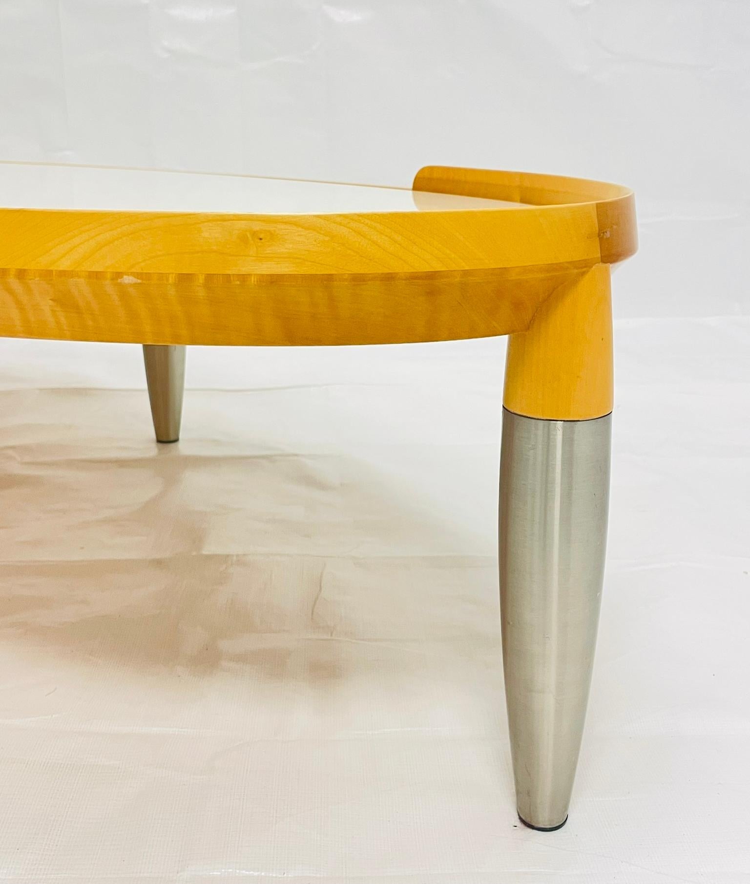 Chi Wing Lo ‘Tiche’ Coffee Table for Giorgetti, Italy, 1990s For Sale 4