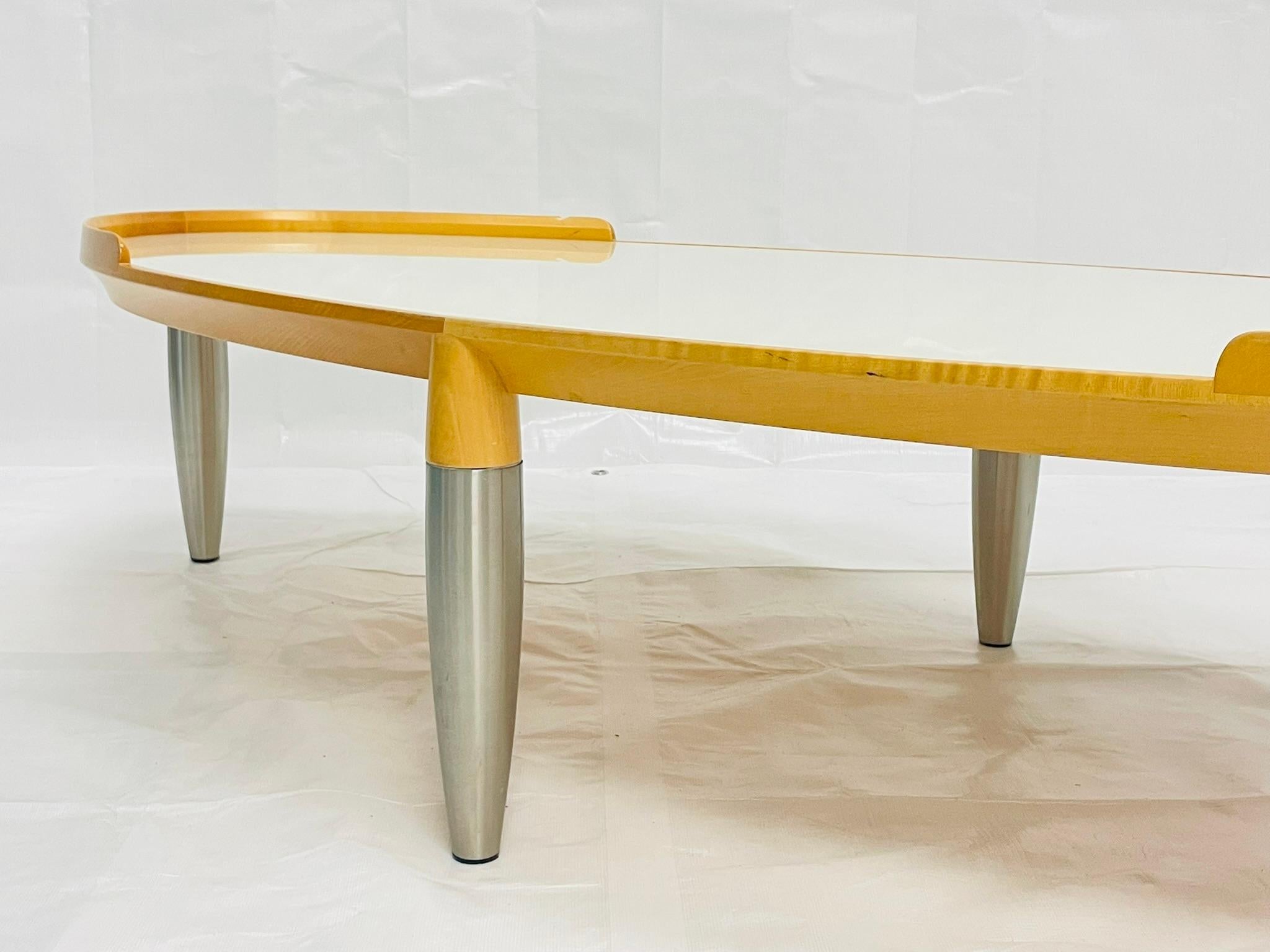 Chi Wing Lo ‘Tiche’ Coffee Table for Giorgetti, Italy, 1990s For Sale 10