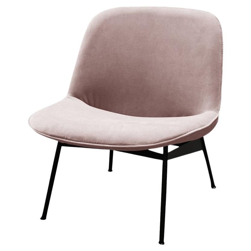 Chiado Lounge Chair with Barcelona Lotus and Black For Sale