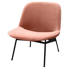 Chiado Lounge Chair with Paris Brick and Black