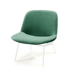 Chiado Lounge Chair with Paris Green and White