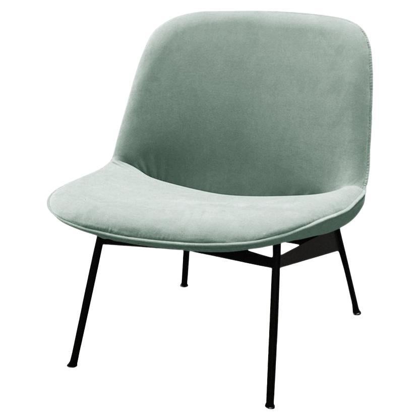 Chiado Lounge Chair with Smooth 60 and Black For Sale