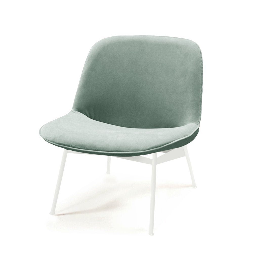Chiado Lounge Chair with Smooth 60 and White For Sale