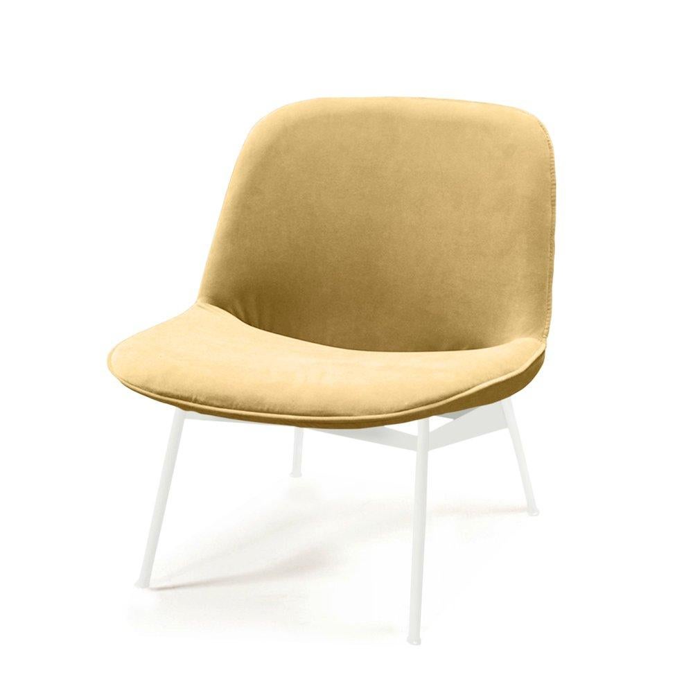Chiado Lounge Chair with Vigo Plantain and White For Sale
