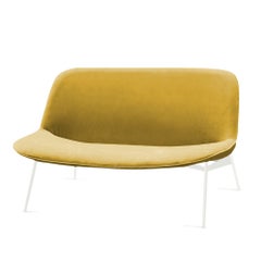 Chiado Sofa, Clean Corn, Small with Corn and White