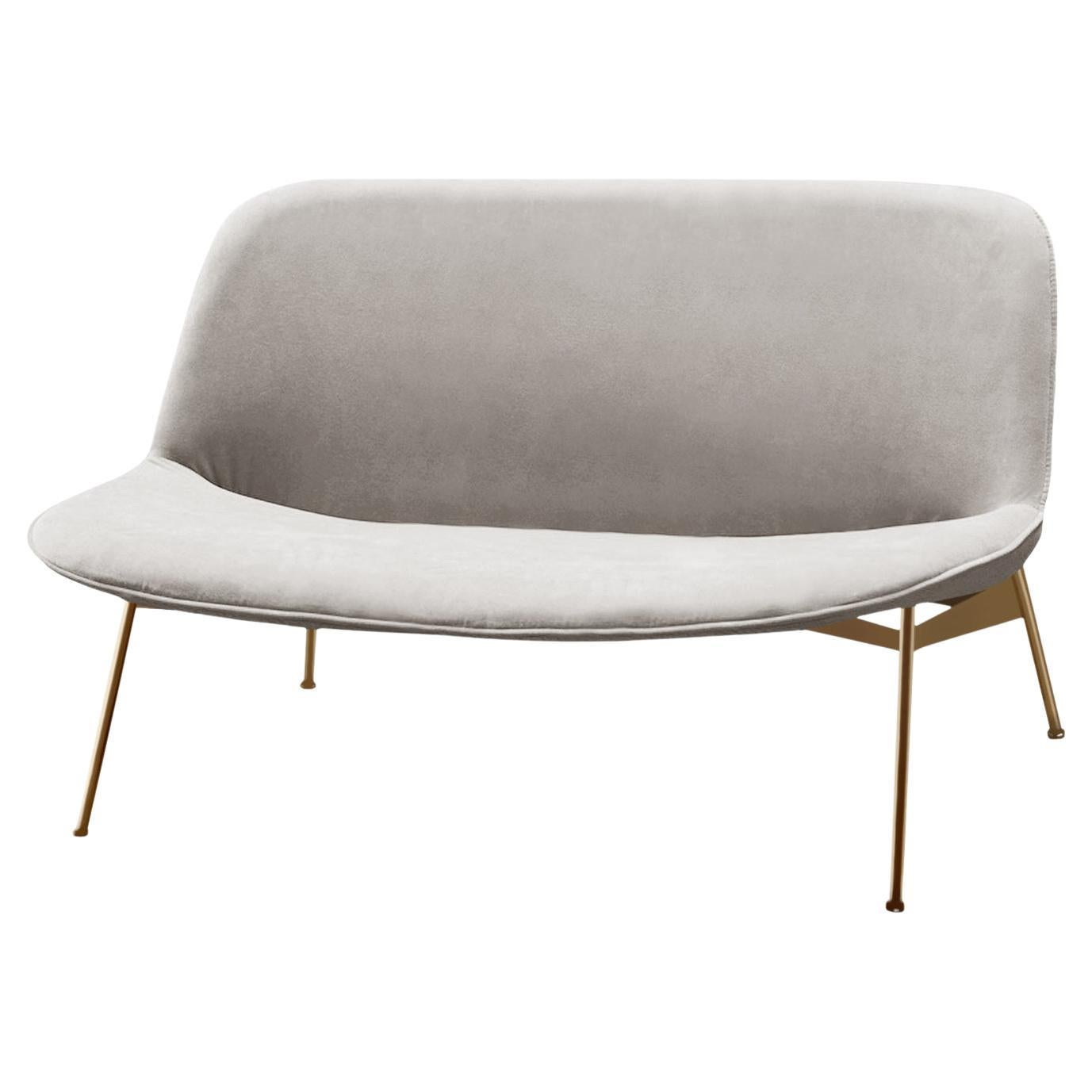 Chiado Sofa, Large with Paris Mouse and Gold For Sale