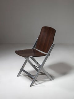 "Chiappa" Folding Chair by Russi for Schopenhauer, Fontana Arte, Italy, 1990s