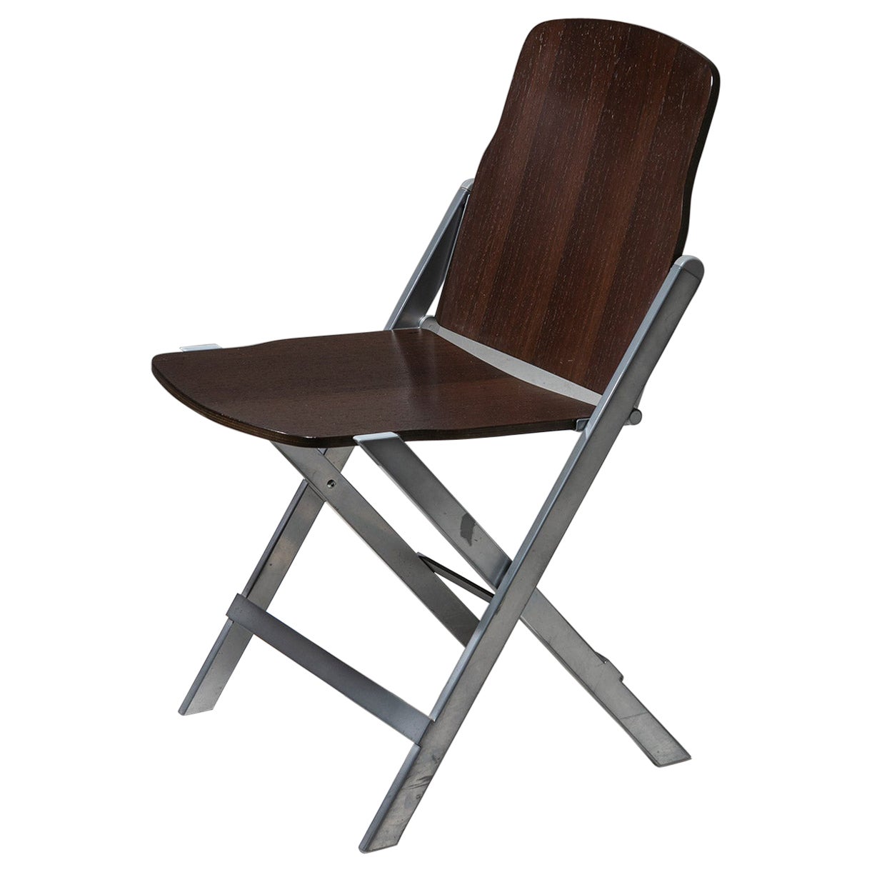 "Chiappa" Folding Chair by Russi for Schopenhauer, Fontana Arte, Italy, 1990s
