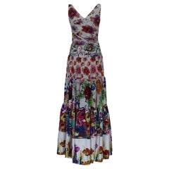 Chiara Boni Floral Long Dress  IT 42