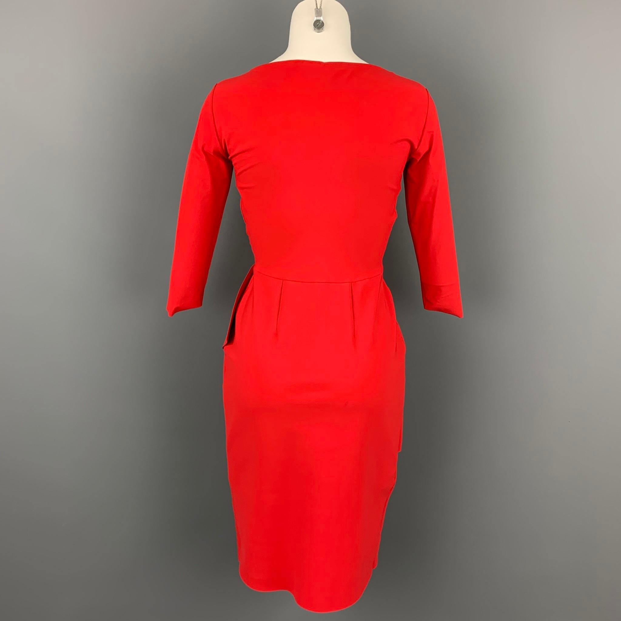 chiara boni red dress