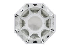 Chiara Dynys, Kaleidos, 2020, sculpture, mirror, white