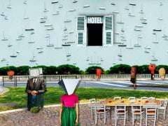 Delivery City - Collage digitale di Chiara Santoro - 2021