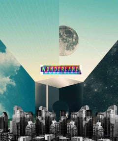 Nefelibata -  Collage digitale di Chiara Santoro - 2017