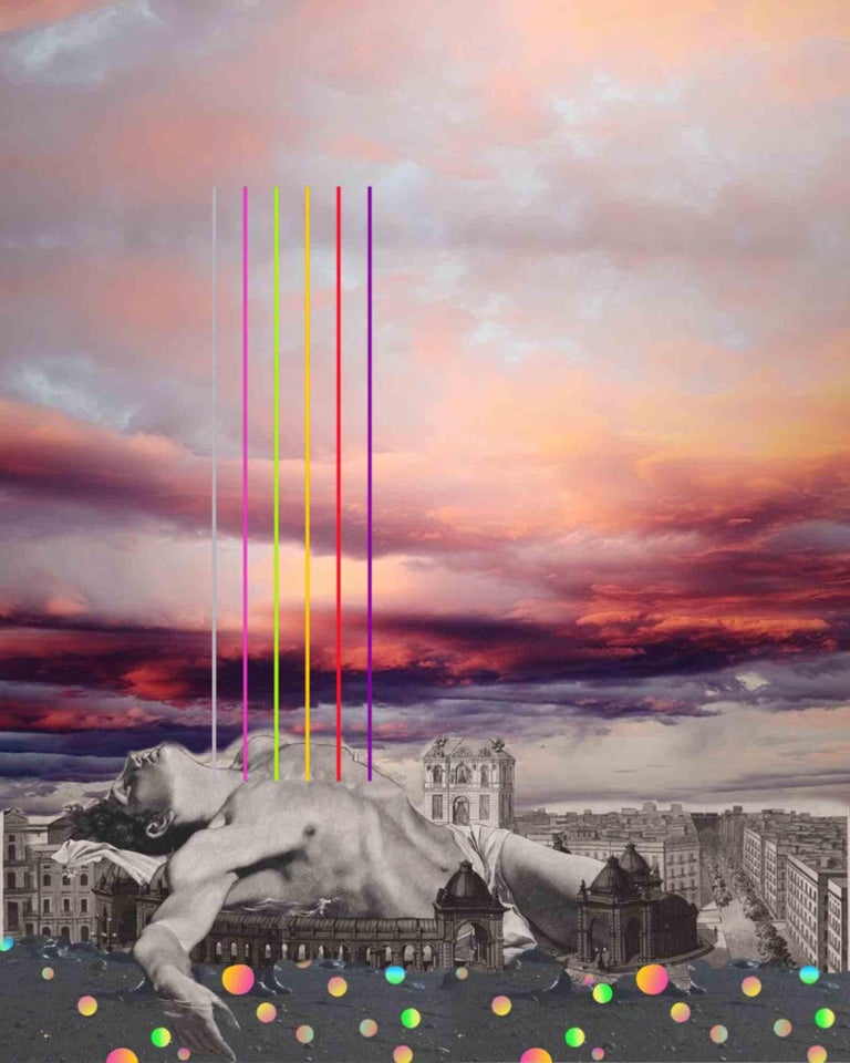 Chiara Santoro Razliubit Collage numérique de Chiara Santoro 2018 en vente sur 1stDibs