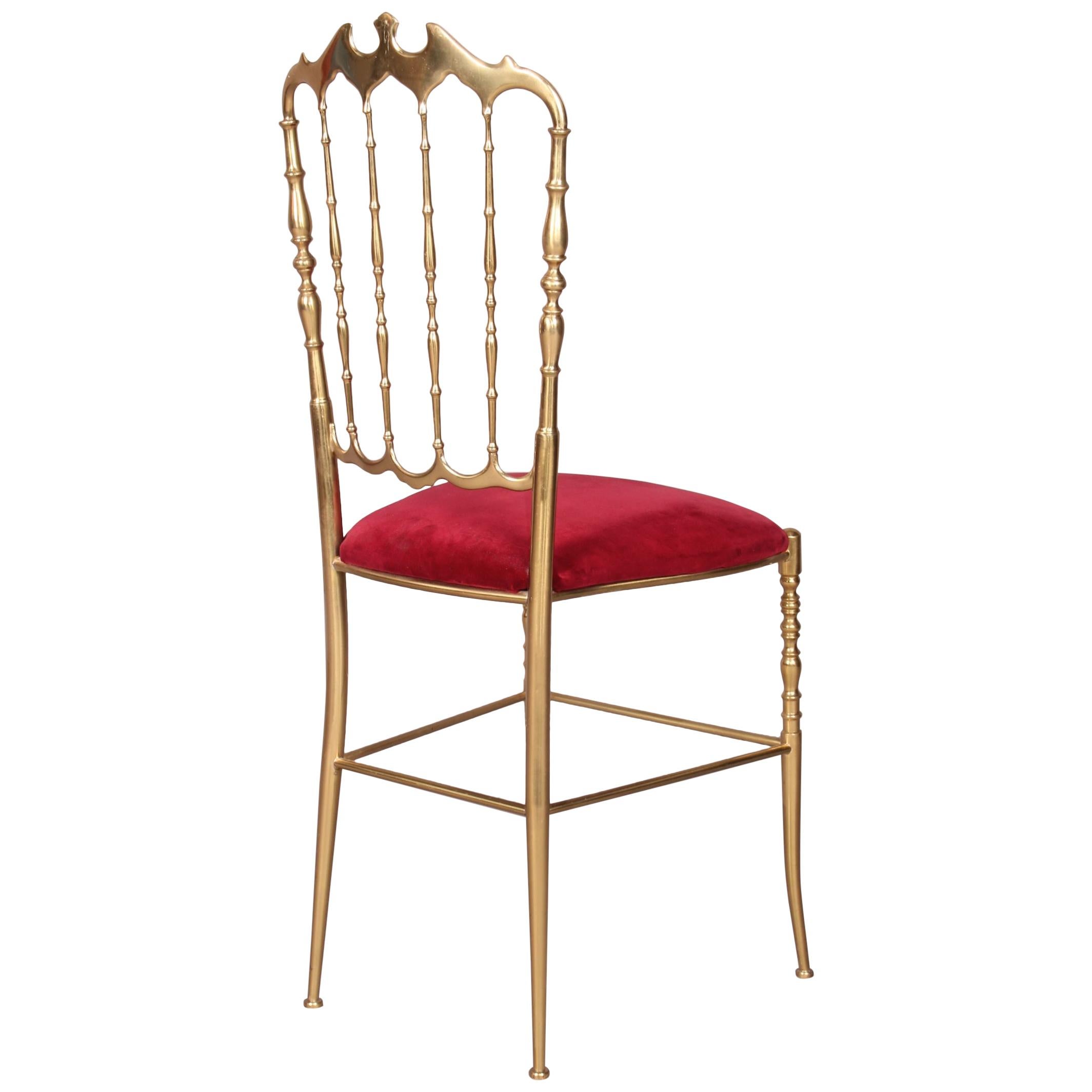 Chiavari Brass Chair