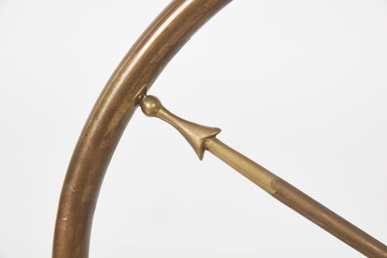 Chiavari Brass Compass Chairs, 4x For Sale 1