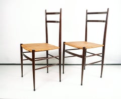 Chiavari-Stühle von Colombo Sanguineti, Italien, 1950