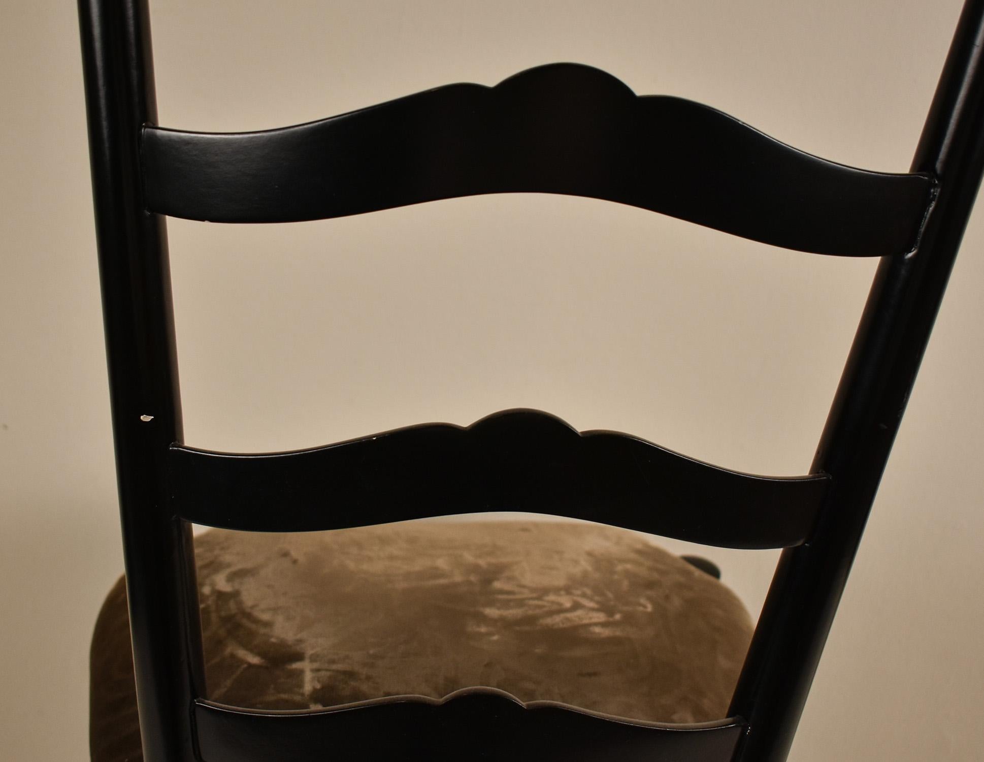 Chiavari Gio Ponti Stil Mitte des Jahrhunderts Modern Italienische Hochlehner Stühle 50s (Mitte des 20. Jahrhunderts) im Angebot