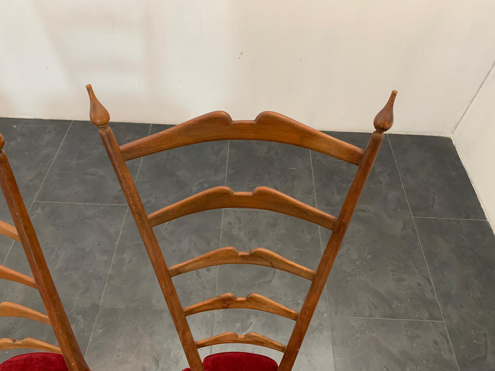Chiavarina Chairs, 1960s, Set of 6 For Sale 3