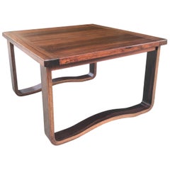 Chic 1960s Westnofa Modern Rosewood Cocktail Table, Norway
