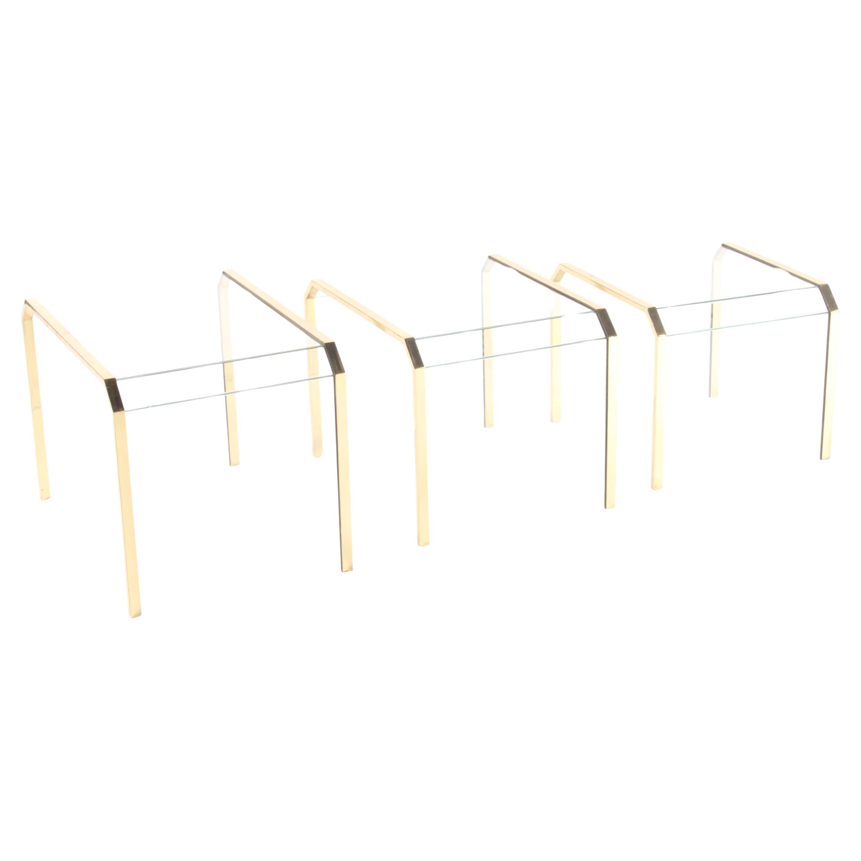 Chic und stilvolles Trio aus verschachtelten Tischen * FREE WORLDWIDE DELIVERY