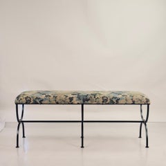 Chic 'Arcade' Bench by Design Frères, Custom Upholstery, In Stock