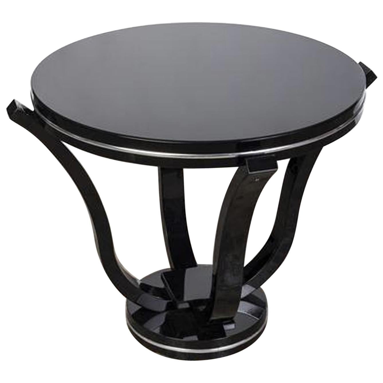Chic Art Deco Side Table