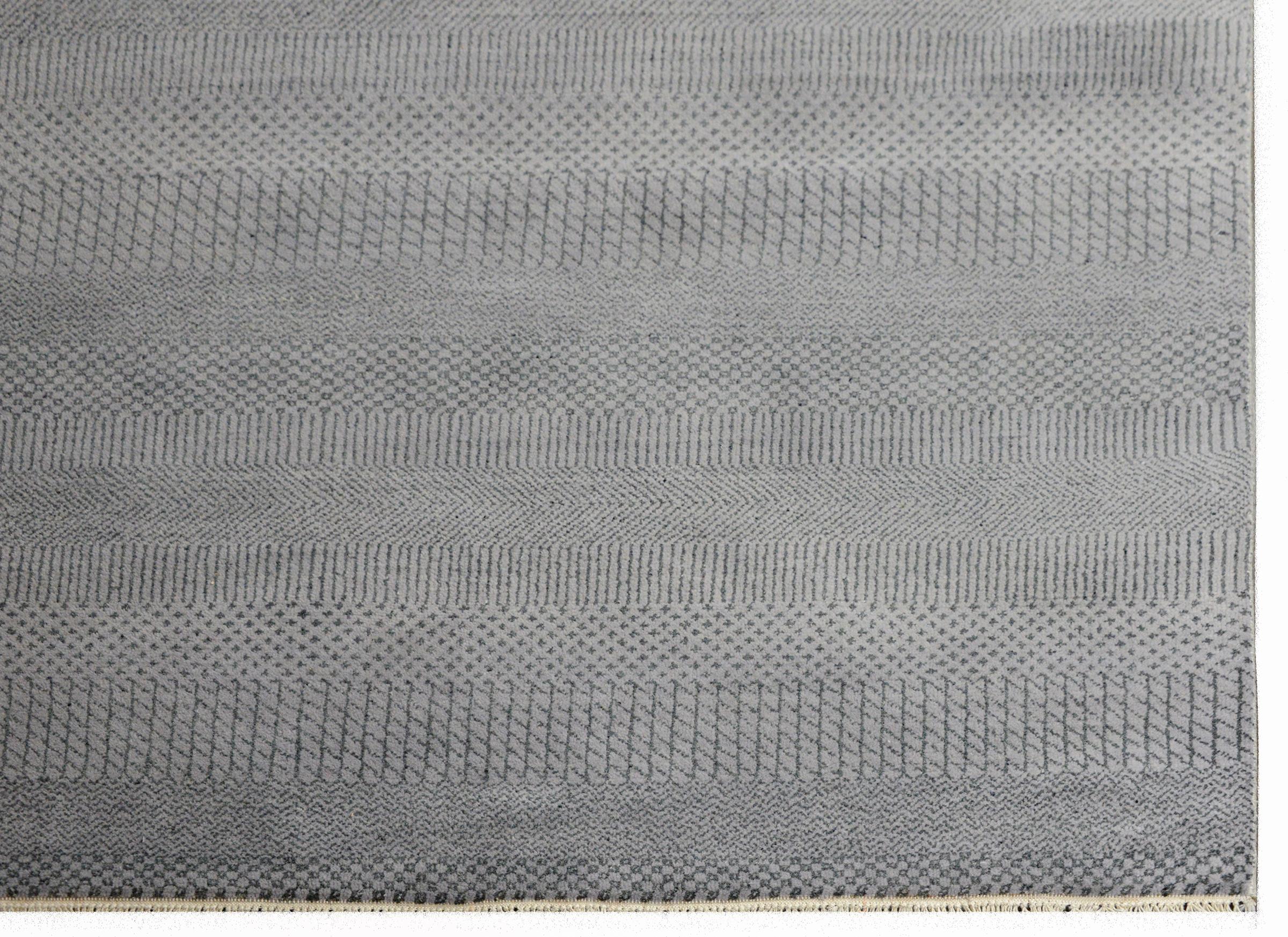 Wool Chic Contemporary Rug For Sale