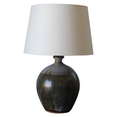 Lampada Chic David Cressey "Blue Stone" in ceramica, circa 1970