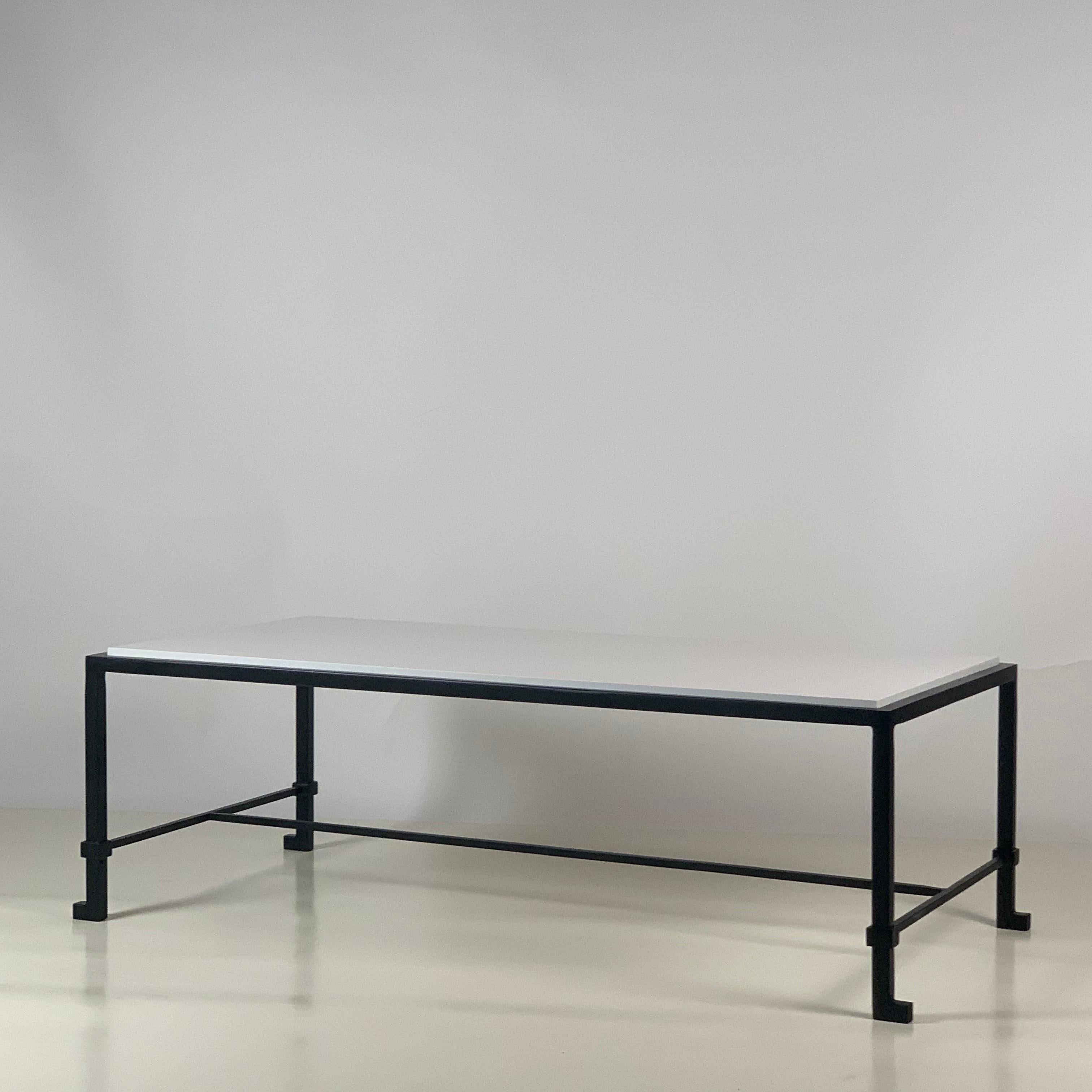 French Chic 'Diagramme' Caesarstone Coffee Table by Design Frères For Sale