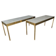 Chic display tables from Fendi or Louis Vuitton store. Great for walk in closet