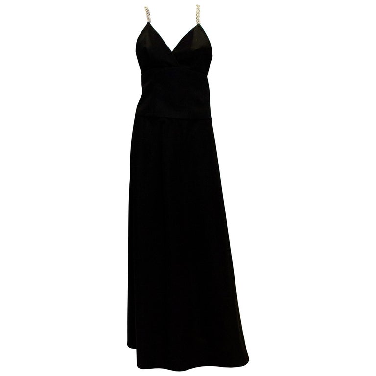 Chic Evening Skirt and Top from the 1970s For Sale at 1stDibs | evening ...