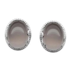 Chic Every Day Natkina Lever-Back Precious Quartz Diamond Earrings for Her