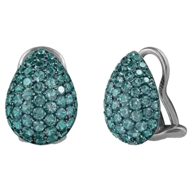 Chic Every Day Natkina Lever-Back Precious Tourmaline Earrings for Her For Sale