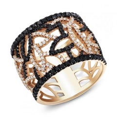 Chic Every Day Natkina Precious Cognac Diamond Yellow Gold Ring for Her