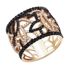 Chic Every Day Natkina Precious Cognac Diamond Yellow Gold Ring for Her